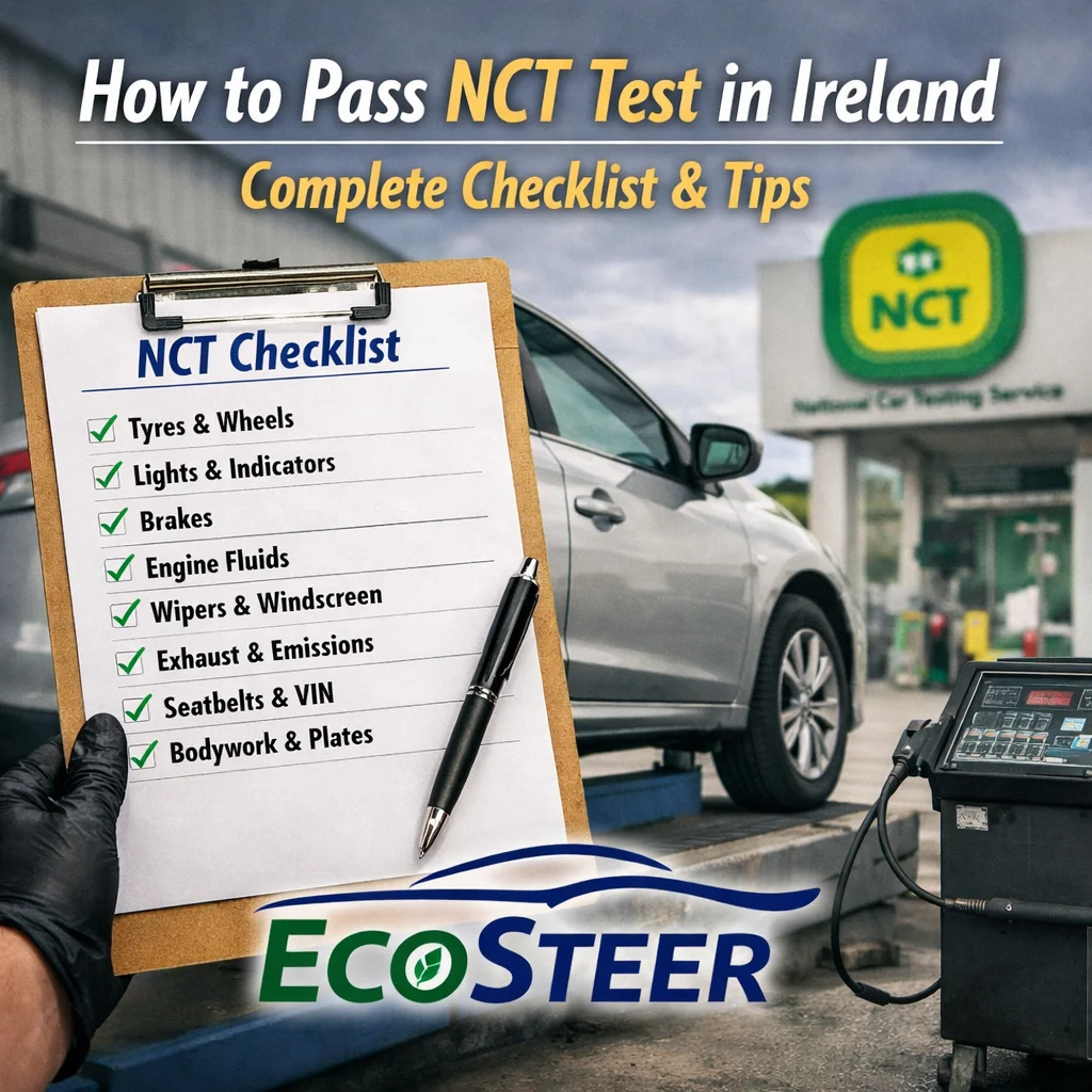 How to Pass NCT Test in Ireland: Complete Checklist & Tips (2026 Guide)