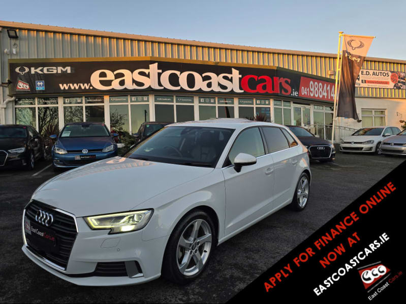 2019 Audi A3 ( 192 ) FULL LEATHER PACK SMARTPHONE INTERFACE- SATNAV - VIRTUAL COCKPIT - NAVIGATION REVERSING CAMERA -BLIND SPOT - PARKING SENSORS - Image 1
