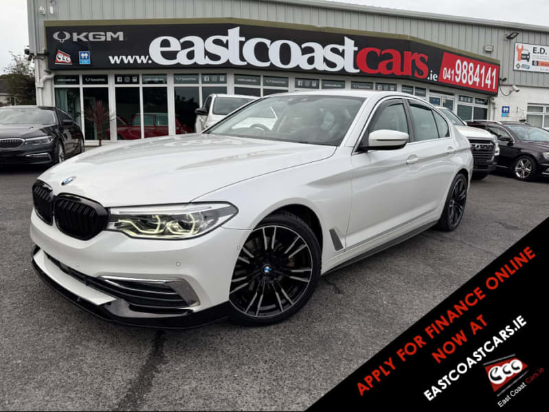 2018 BMW 5 Series ( 182 REG 523D LUXURY UPGRADED PACK EDITION FULL LEATHER ELECTRIC HEATED SEATS - 360 REVERCE CAMERA - Image 1