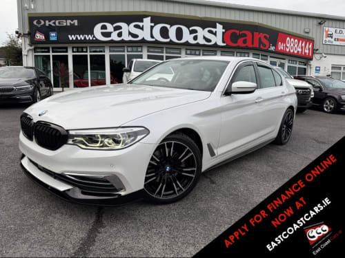 2018 BMW 5 Series ( 182 REG 523D LUXURY UPGRADED PACK EDITION FULL LEATHER ELECTRIC HEATED SEATS - 360 REVERCE CAMERA - Image 1