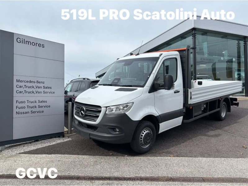 2025 Mercedes-Benz Sprinter 519 LWB 14ft Scatolini Dropsider AUTOMATIC Price on P.O.A - Image 1