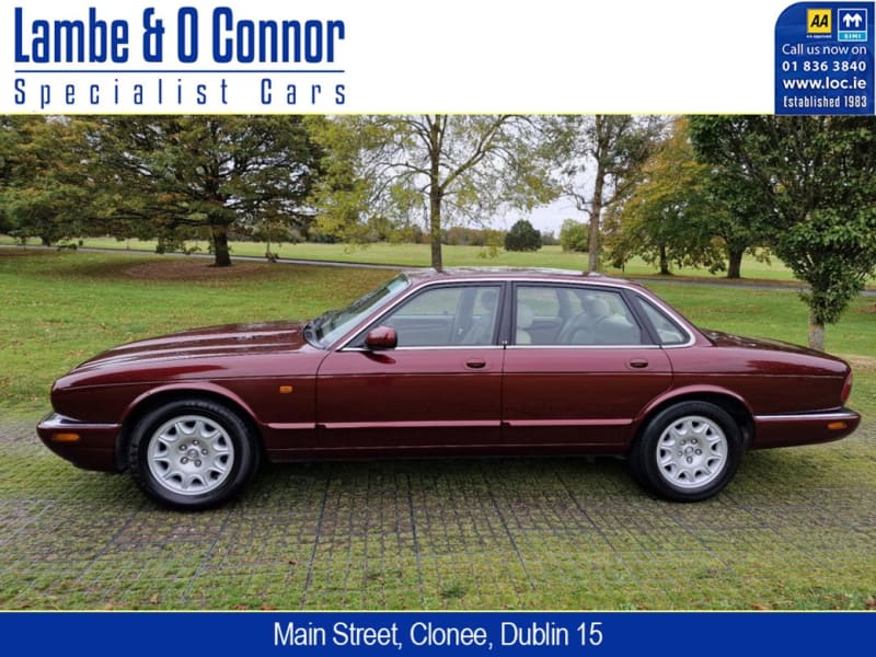 1998 Jaguar XJ XJ8 4DR AUTO * CARNIVAL RED / CREAM LEATHER INTERIOR * VERY LOW MILES * - Image 1