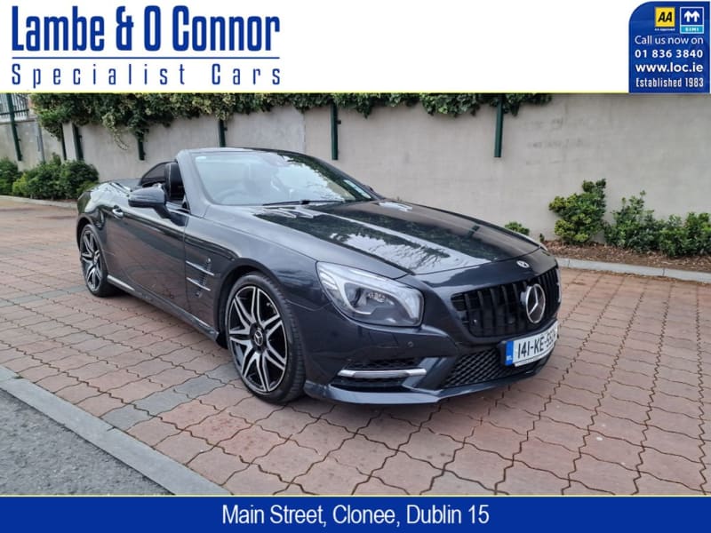 2014 Mercedes-Benz SL Class SL 350 3.5 AMG SPORT * MAGNETITE BLACK METALIC / ANTHRACITE LEATHER - Image 1