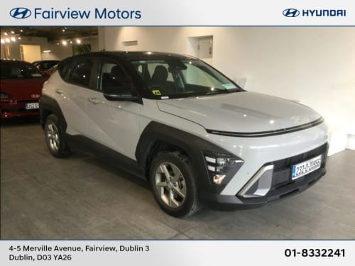 2023 Hyundai Kona Hybrid Signature Finished In Cyber Grey With Black Roof - Image 1