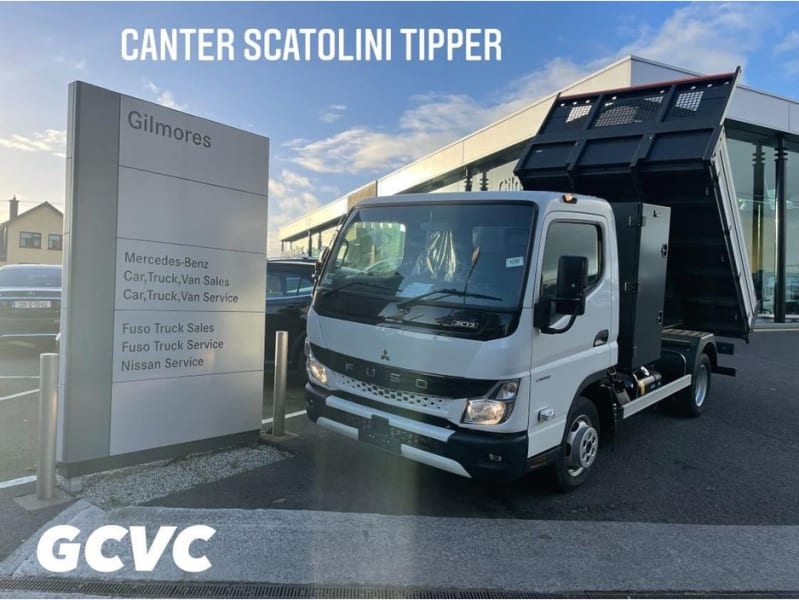 2025 Mitsubishi Canter 3C13 Scatolini Tipper + Tool Box Price on P.O.A. - Image 1
