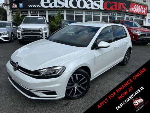 2018 Volkswagen Golf 1.4 SPECIAL TAN LEATHER SEATS HIGHLINE MK7.5 SAT NAV PACK - VIRTUAL CLOCKS -REVERSE CAMERA - NAVIGATION - CARPLAY - Image 1