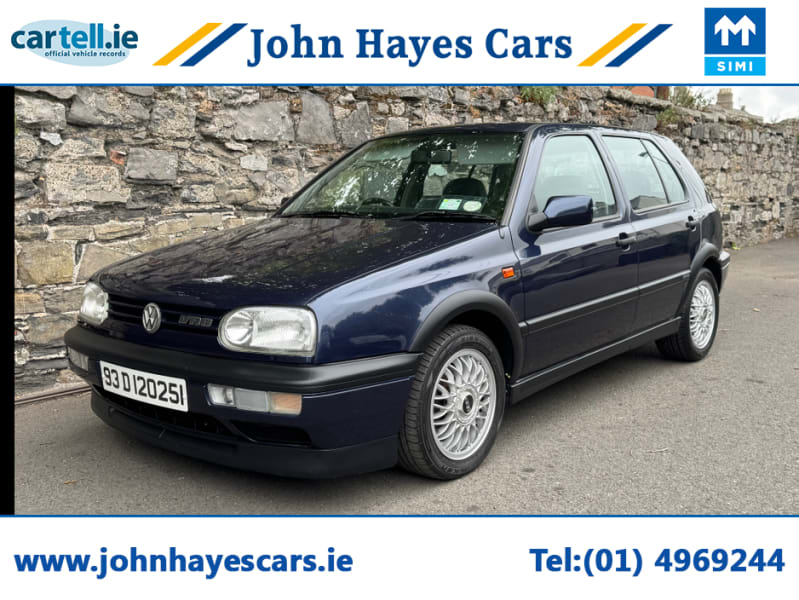 1993 Volkswagen Golf VERY RARE 2.8 VR6 MARK 3 GOLF 5 DOOR 5 SPEED MANUAL - Image 1