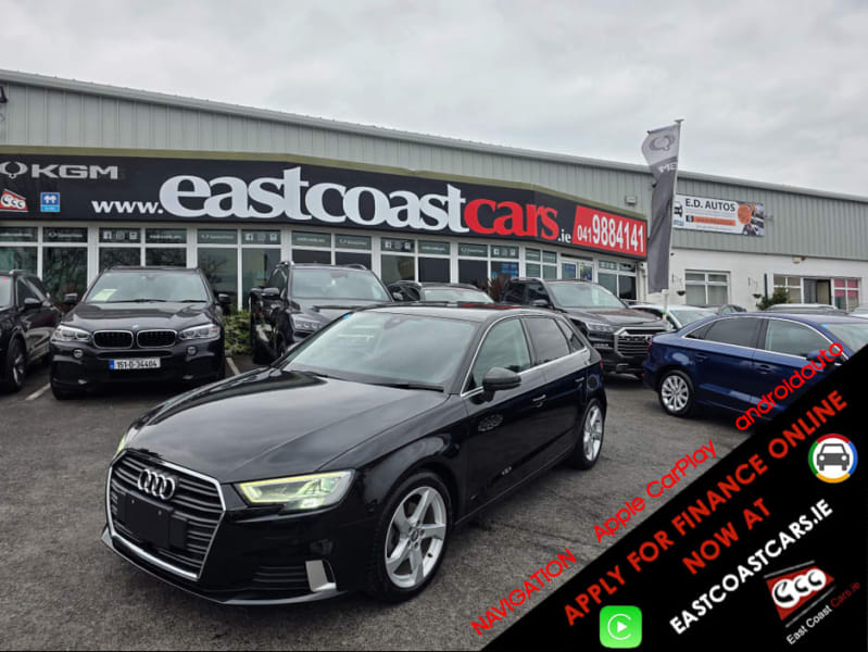 2018 Audi A3 ( 182 ) 1.4 SPORTS EDITION NAVI VIRTUAL CLOCKS ANDROID AUTO CARPLAY BLIND SPOT LANE ASSIST REAR TRAFFIC ASSIST - Image 1