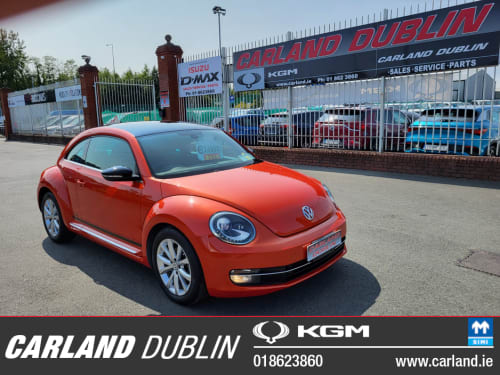 2016 Volkswagen Beetle (2yr warranty) 1.2 petrol DSG - Image 1