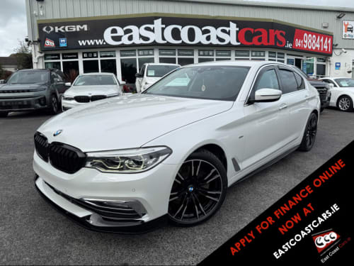 2017 BMW 5 Series 172 REG 523D LUXURY UPGRADED PACK EDITION FULL LEATHER ELECTRIC HEATED SEATS - 360 REVERCE CAMERA - PRIVACY GLASS - Image 1