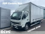 2025 Mitsubishi Canter 7C15 20FT Curtain - Image 1