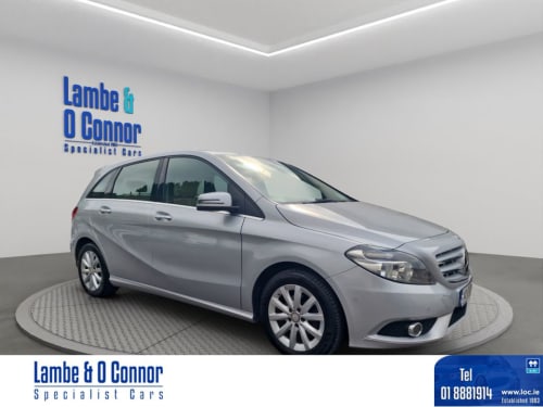 2014 Mercedes-Benz B Class B 180 CDI BLUE EFFICIENCY SE AUTO * SILVER MET / CREAM LEATHER - Image 1