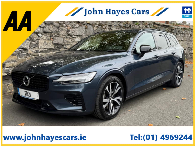 2020 Volvo V60 R-DESIGN T6 RECHARGE 4WD//FULL SERVICE HISTORY//FULL LEATHER//GREAT SPEC - Image 1