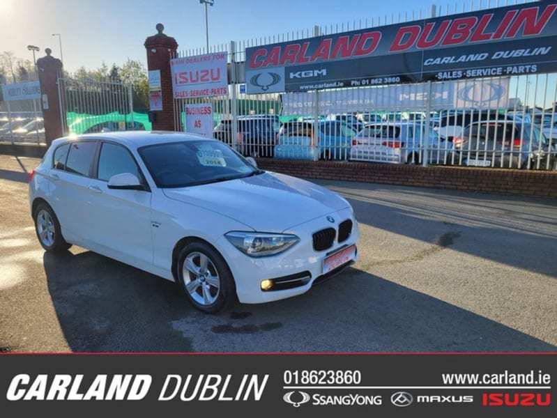 2014 BMW 1 Series (2yr warranty) 1.6 sport Auto - Image 1