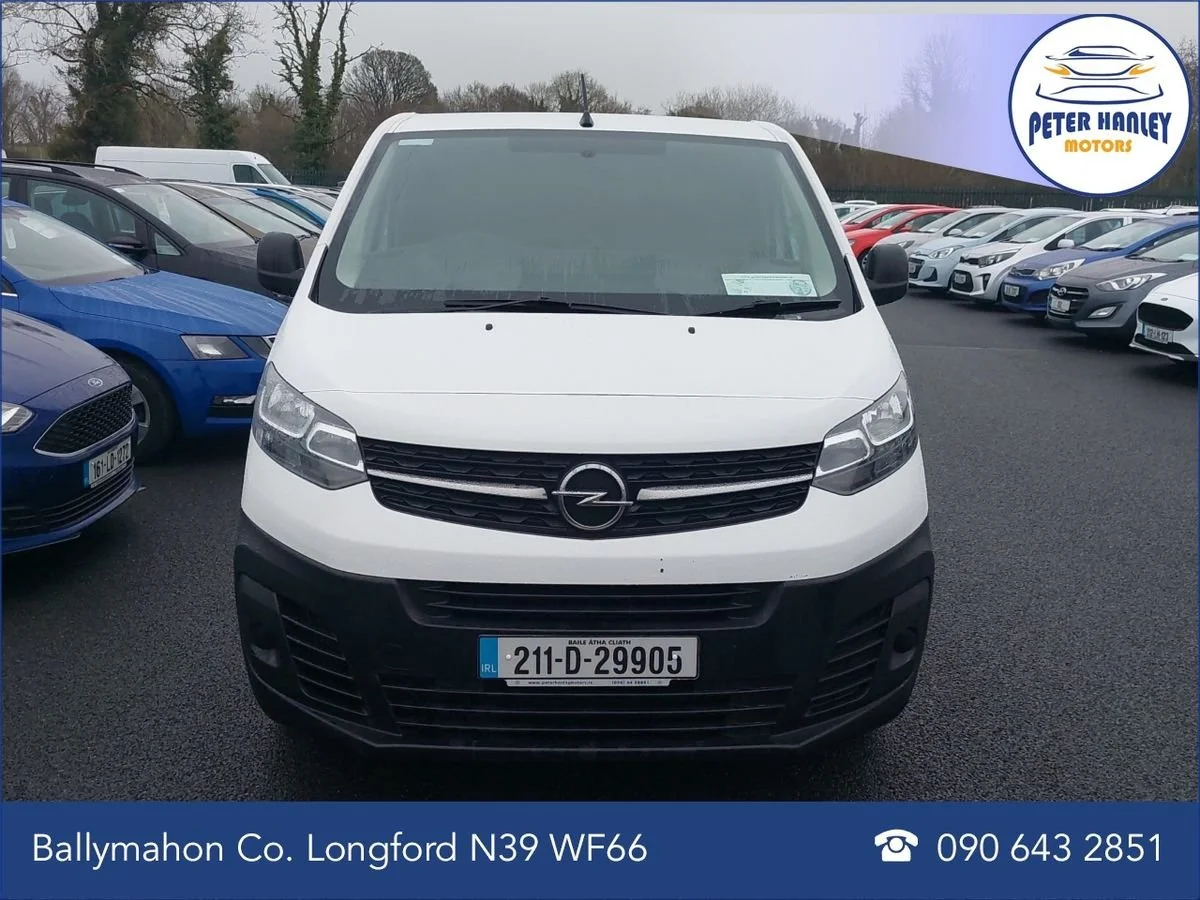 2021 Opel Vivaro MY21-L2H1-1.5 100BHP